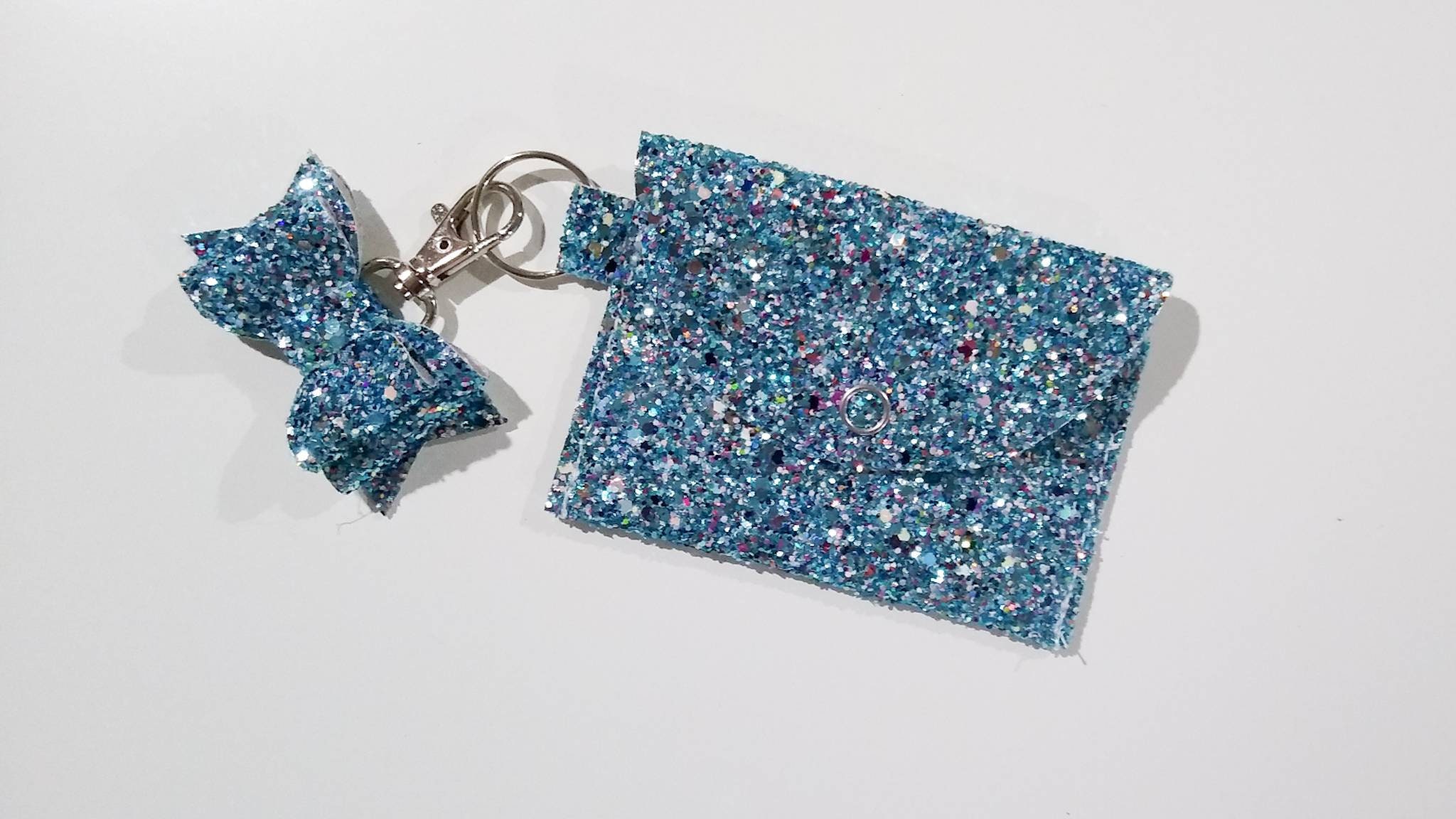 Key chain card holder card pouch key fob mini pouch card Etsy