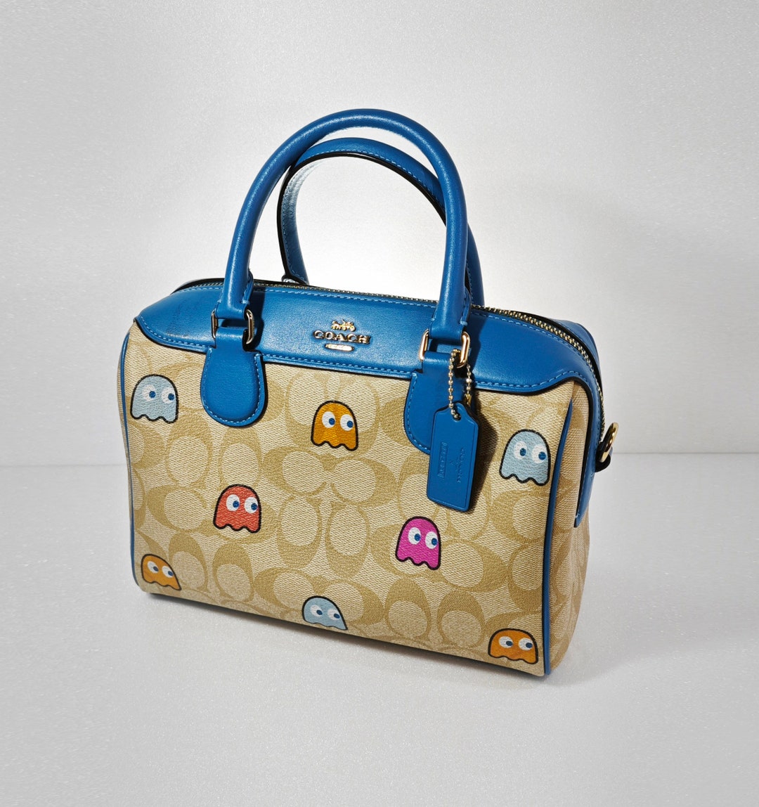 Coach X Pac-man Mini Bennett Satchel Vintage/rare - Etsy
