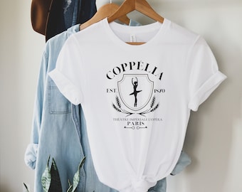 Coppélia Ballet Women's Relaxed T-Shirt * Ballet T-Shirt * Ballet Dancer Gift * Coppelia Ballet