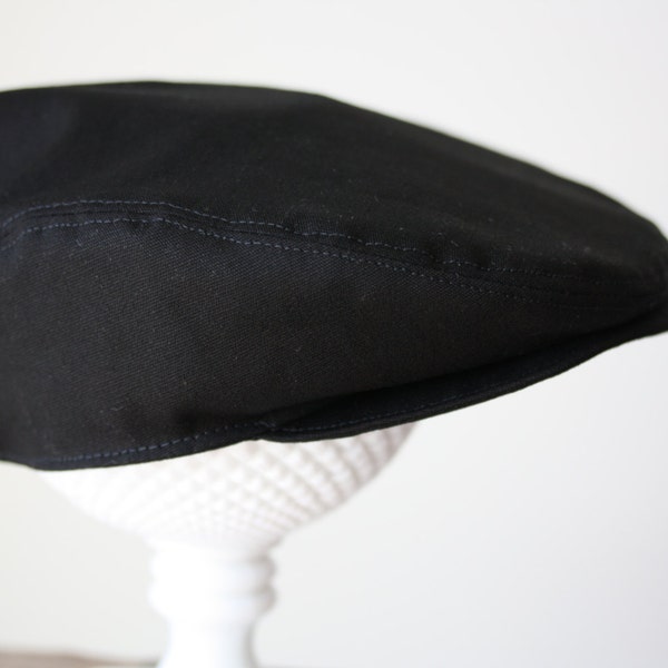 Black Newsboy Hat - Baby newsboy hat - baby boy photo prop - infant newsboy hat - newborn photo prop - boys newsboy hat - toddler photo prop