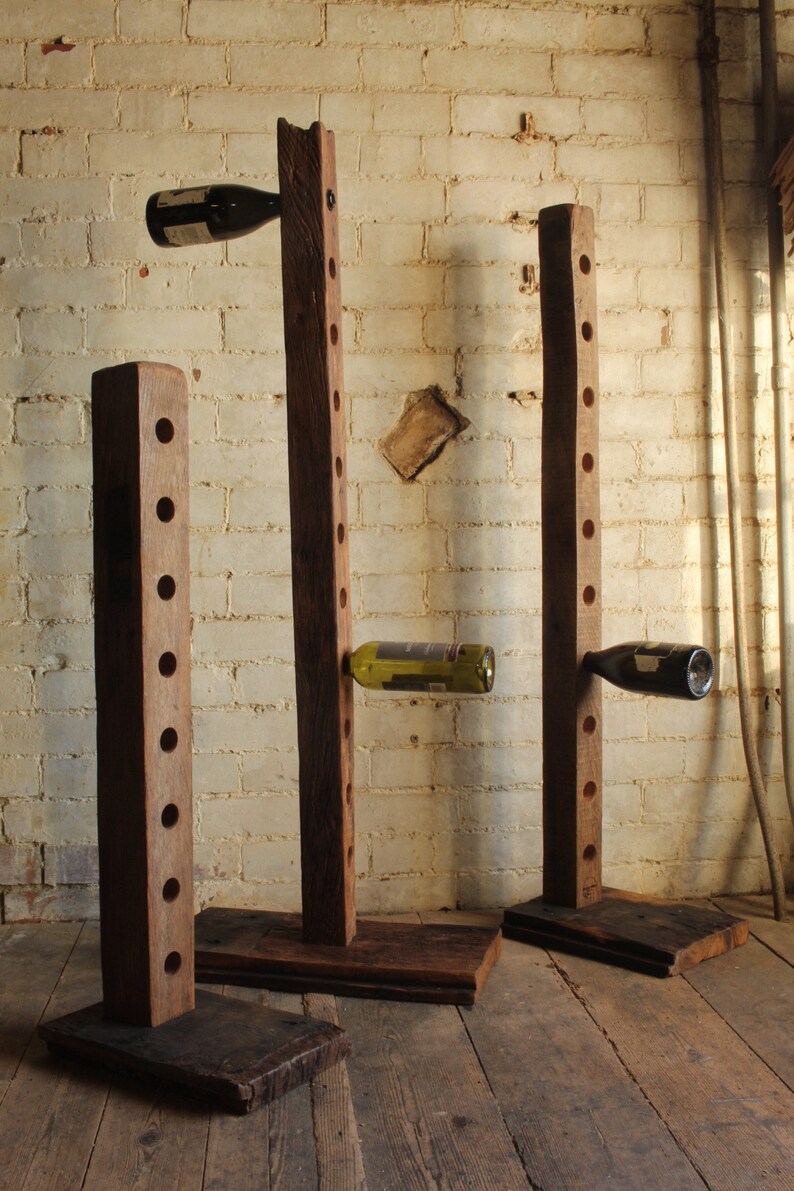 Post Wine Rack Etsy