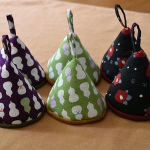 Pot Holder Set of 2 Cone Shape