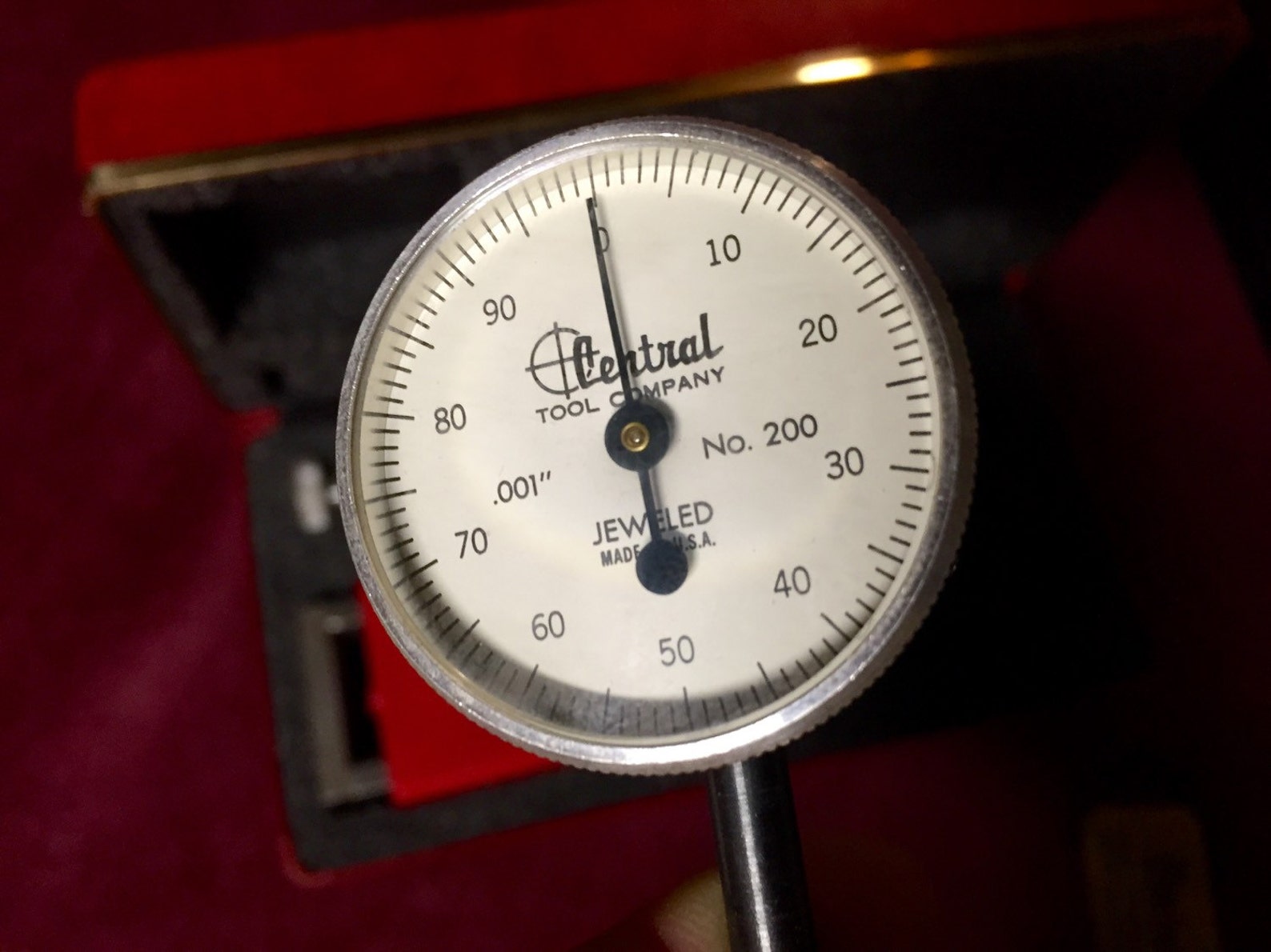 Vintage Central Tools Dial Indicator Set 2 Mag LIKE NEW Etsy