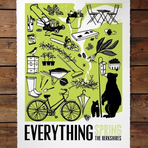 Berkshire Four Poster Everything Spring - Serigrafato