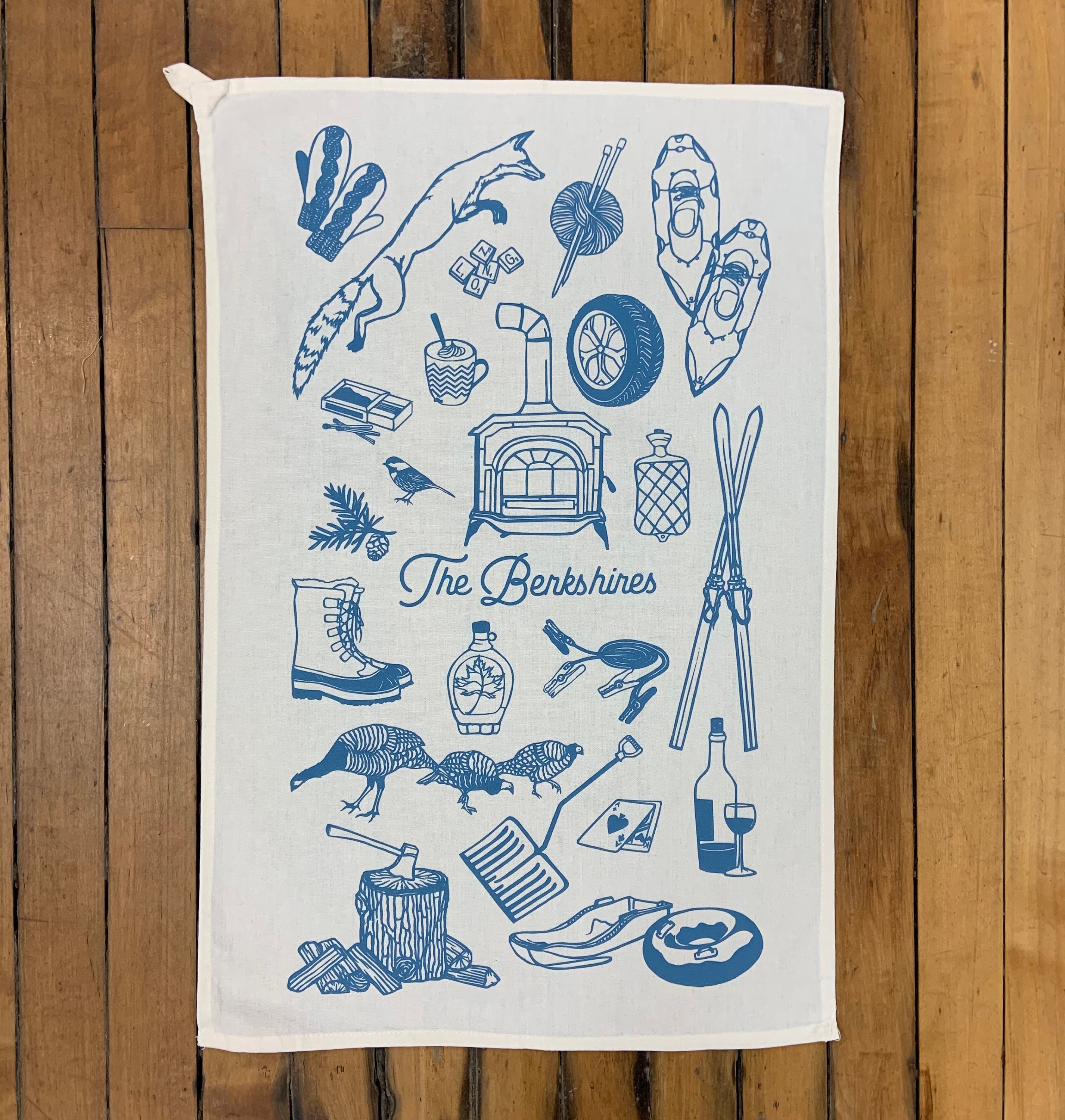 Tea Towel - the Berkshires - Winter