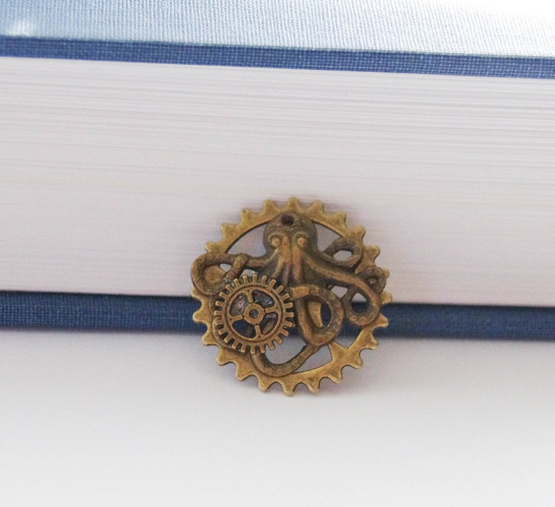 Steampunk Tie Pin Octopus Tie Tack Octopus Tie Pin Nautical Tie Pin Gifts for Men Steampunk Octopus Tie Clip Steampunk Octopus Pin