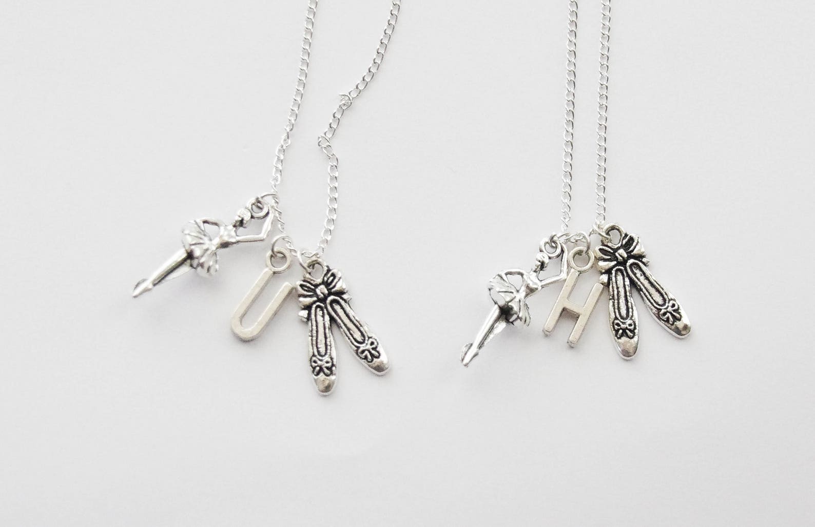 ballet necklace, ballerina necklace, dance necklace, ballerina gift, dancer necklace, recital gift, dancer gift