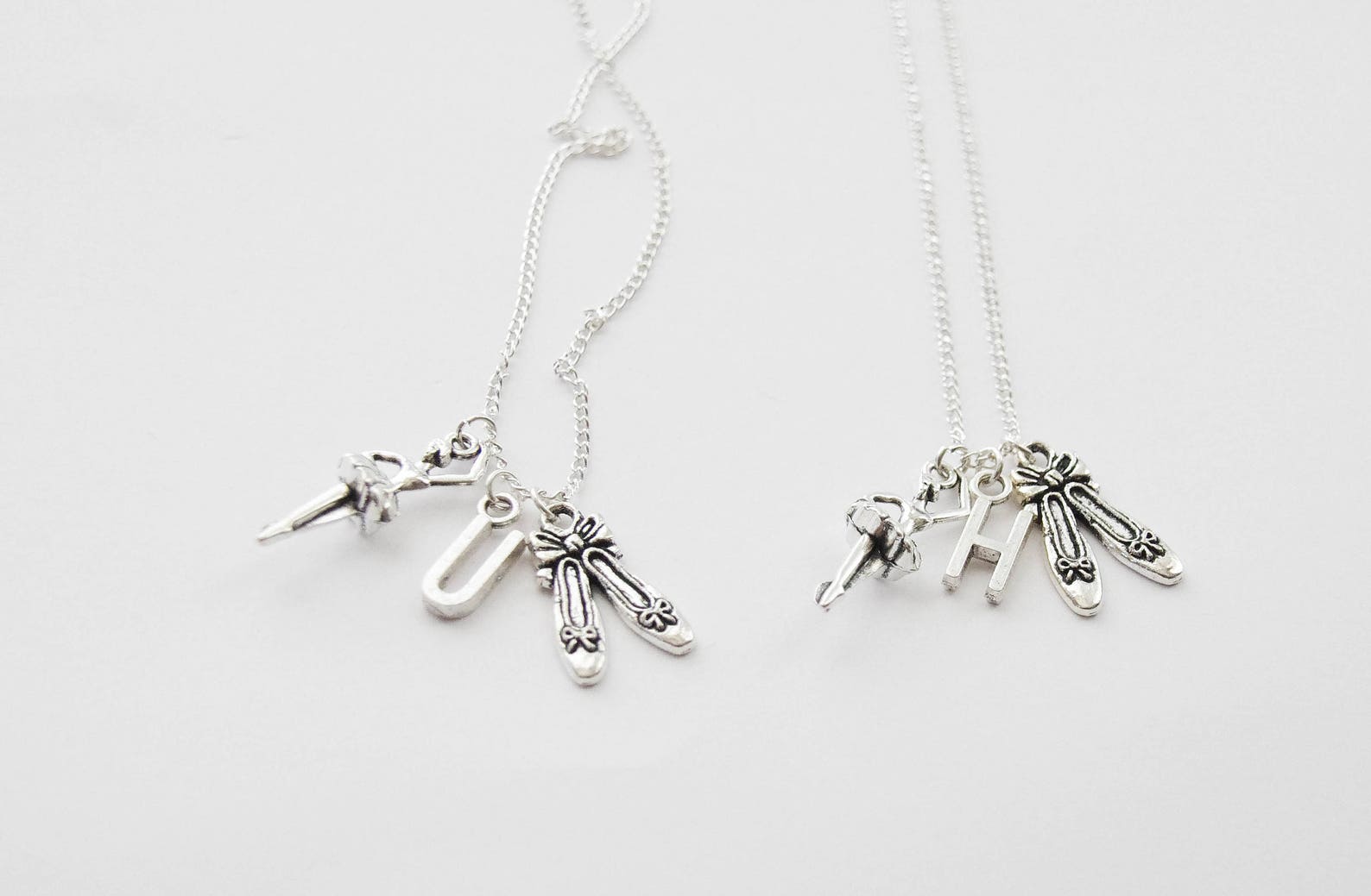 ballet necklace, ballerina necklace, dance necklace, ballerina gift, dancer necklace, recital gift, dancer gift