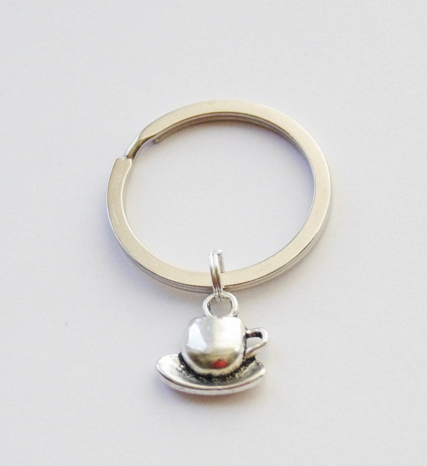 Coffee Mug Keychain Coffee Keychain Coffee Lover Gift Custom Etsy