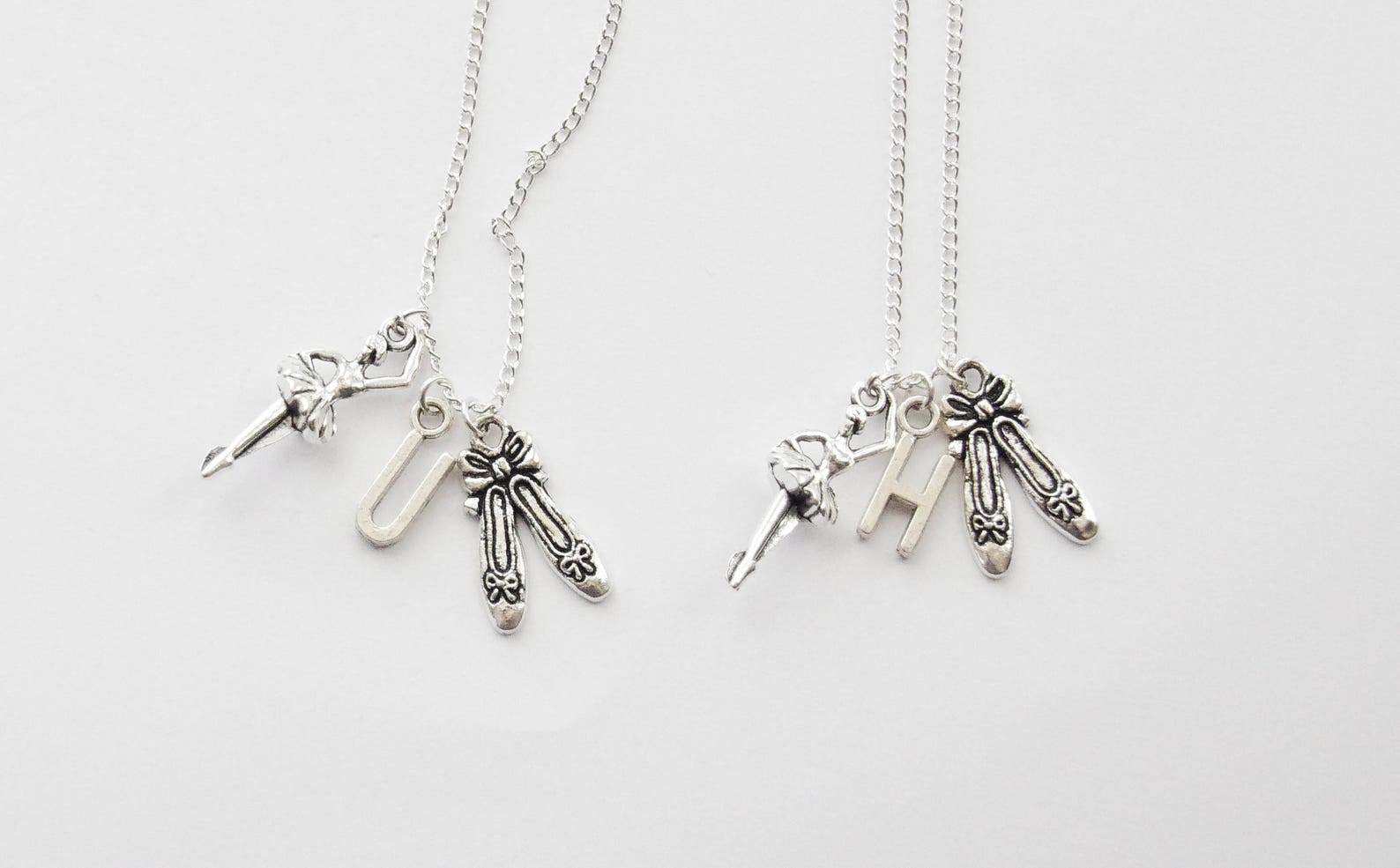 ballet necklace, ballerina necklace, dance necklace, ballerina gift, dancer necklace, recital gift, dancer gift