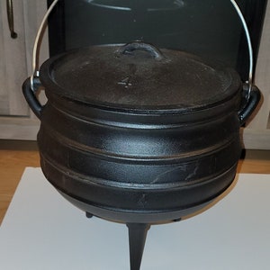 Cast Iron Cauldrons Size 4 or 6 image 5