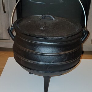 Cast Iron Cauldrons Size 4 or 6 image 8
