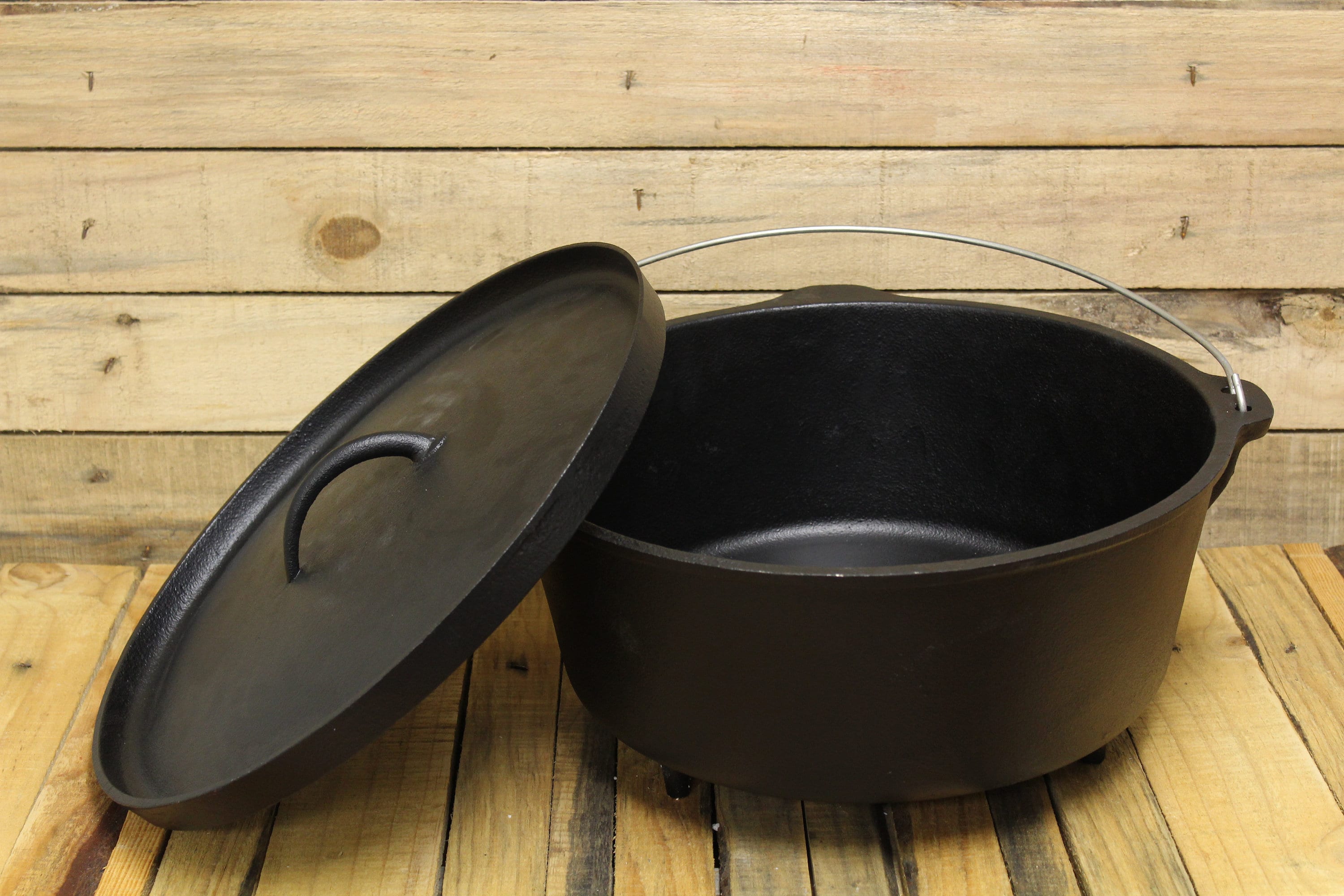Antique French 4.5 Litre Heavy 4kg Cast Iron Oval Cocotte Cooking Pot With  Lid / Late 1800s Early 1900s Size 10 Dutch Oven Casserole 