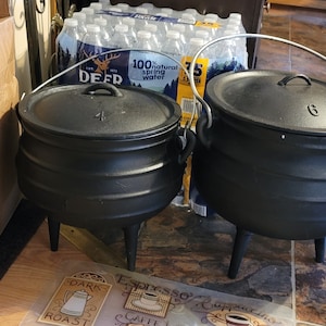 Cast Iron Cauldrons Size 4 or 6