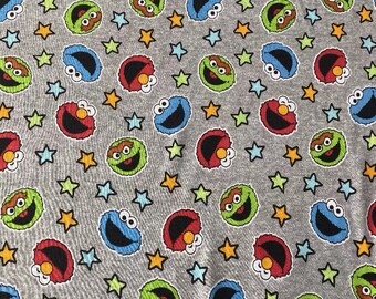 Elmo Knit Fabric Etsy