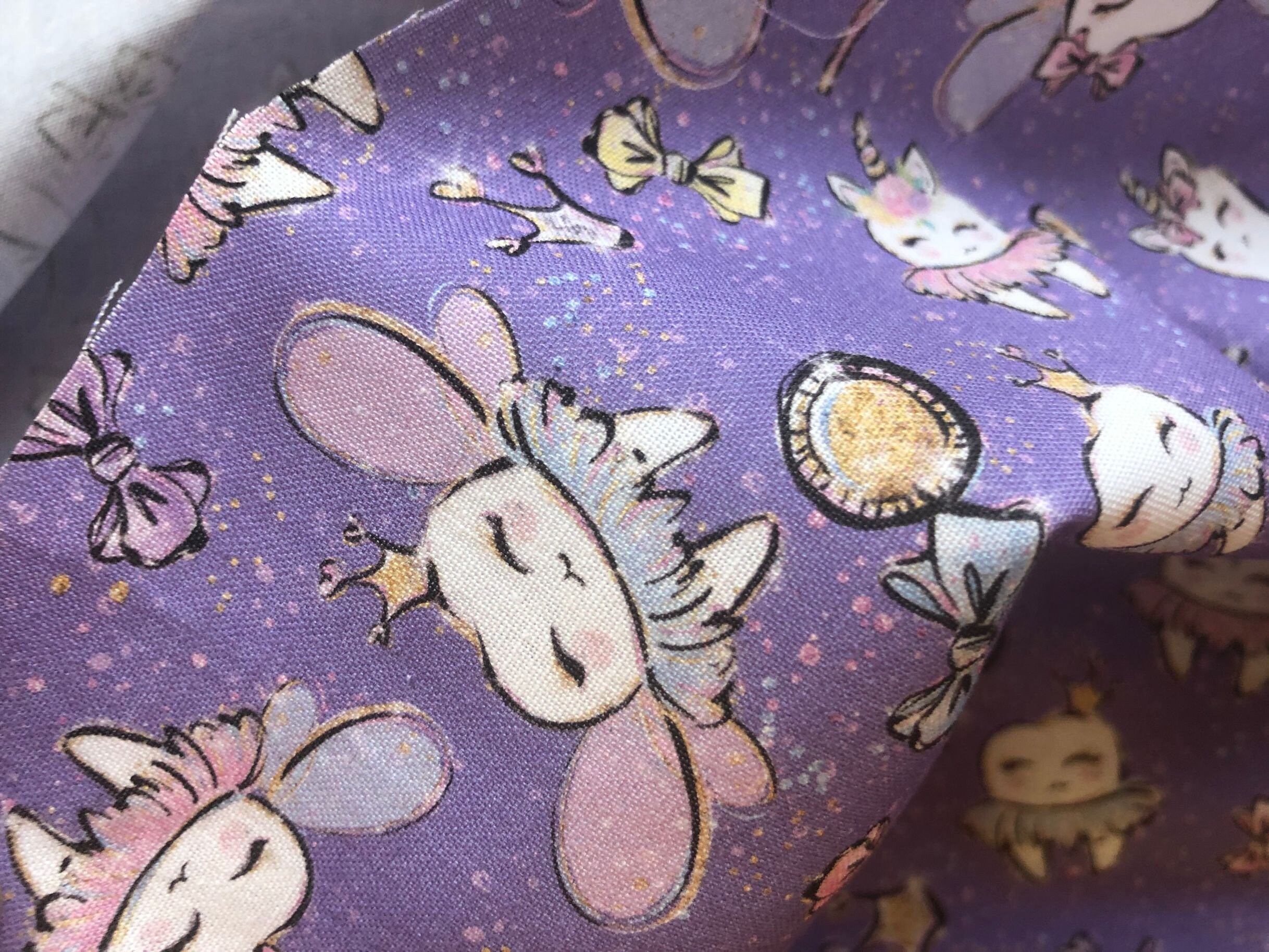 Tooth fairy printing pattern Cotton Fabric sewing Patchwork Etsy