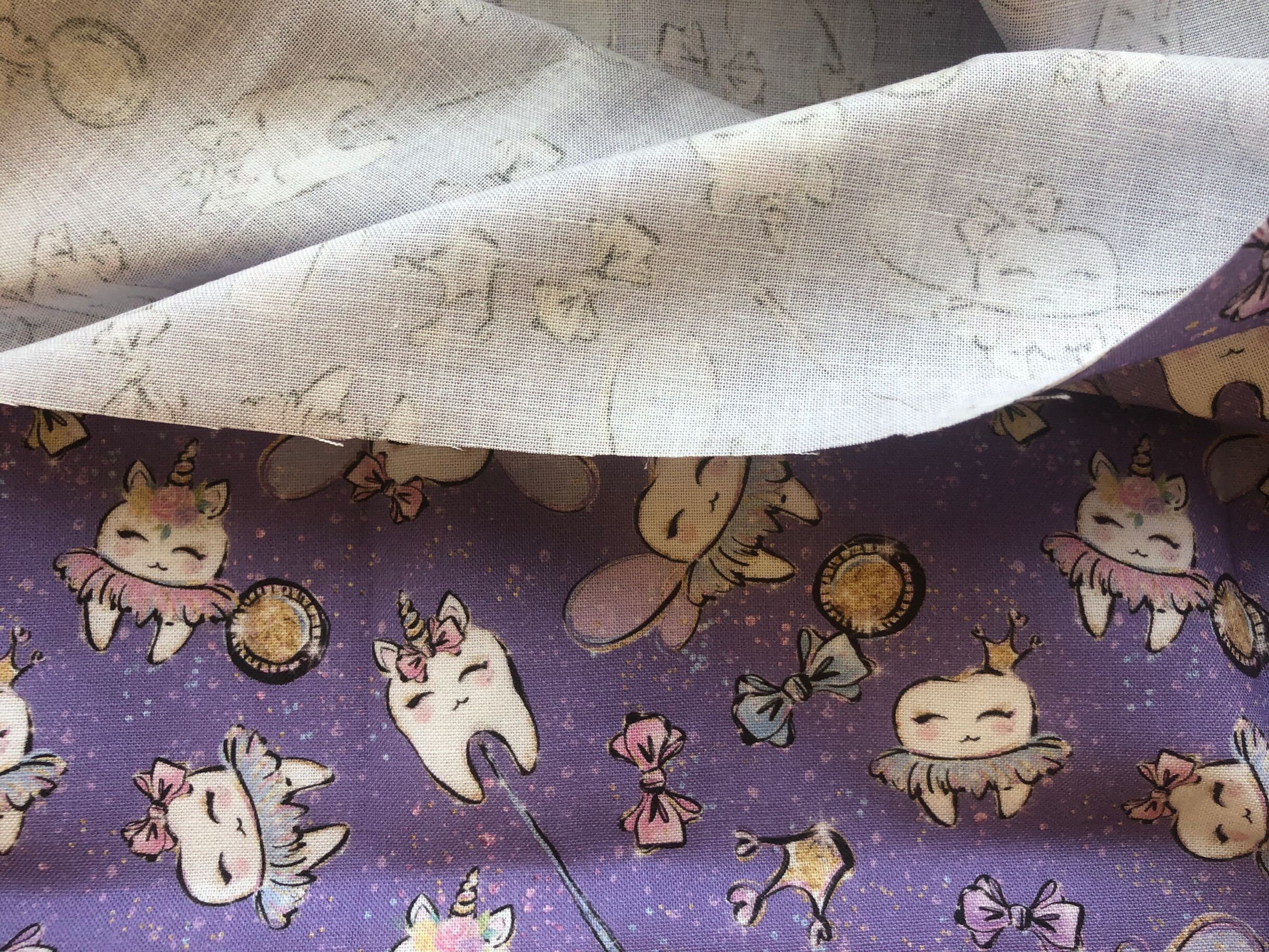 Tooth fairy printing pattern Cotton Fabric sewing Patchwork Etsy