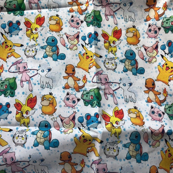 lovely duck in white sewing digital printing cotton Poplin fabric width *145 cm 1/2 yard