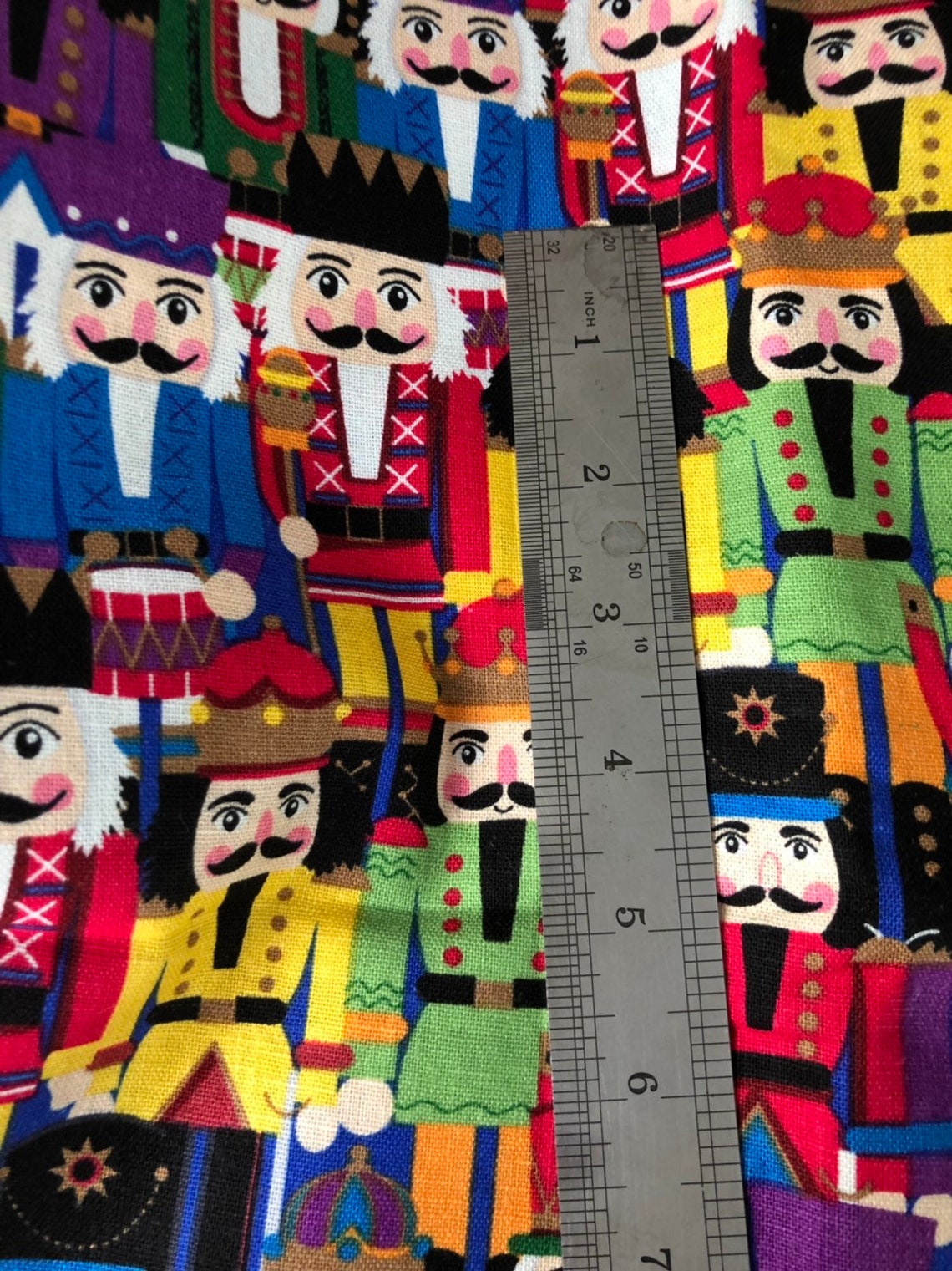 Pretty Nutcracker patterns soft Fabrics soft linen cotton Etsy