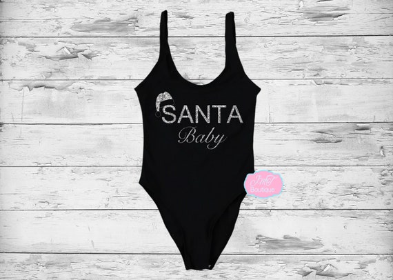 santa baby bathing suit