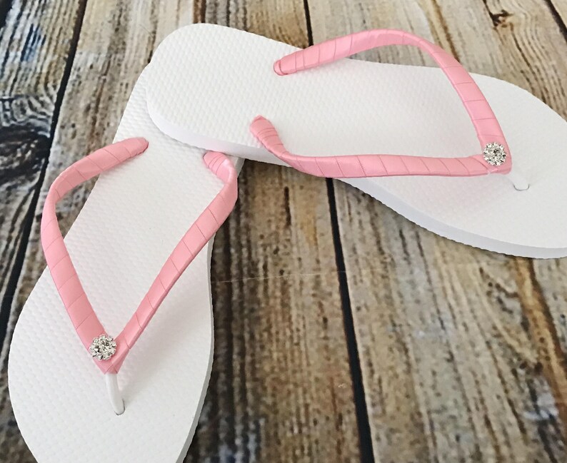 etsy bridal flip flops