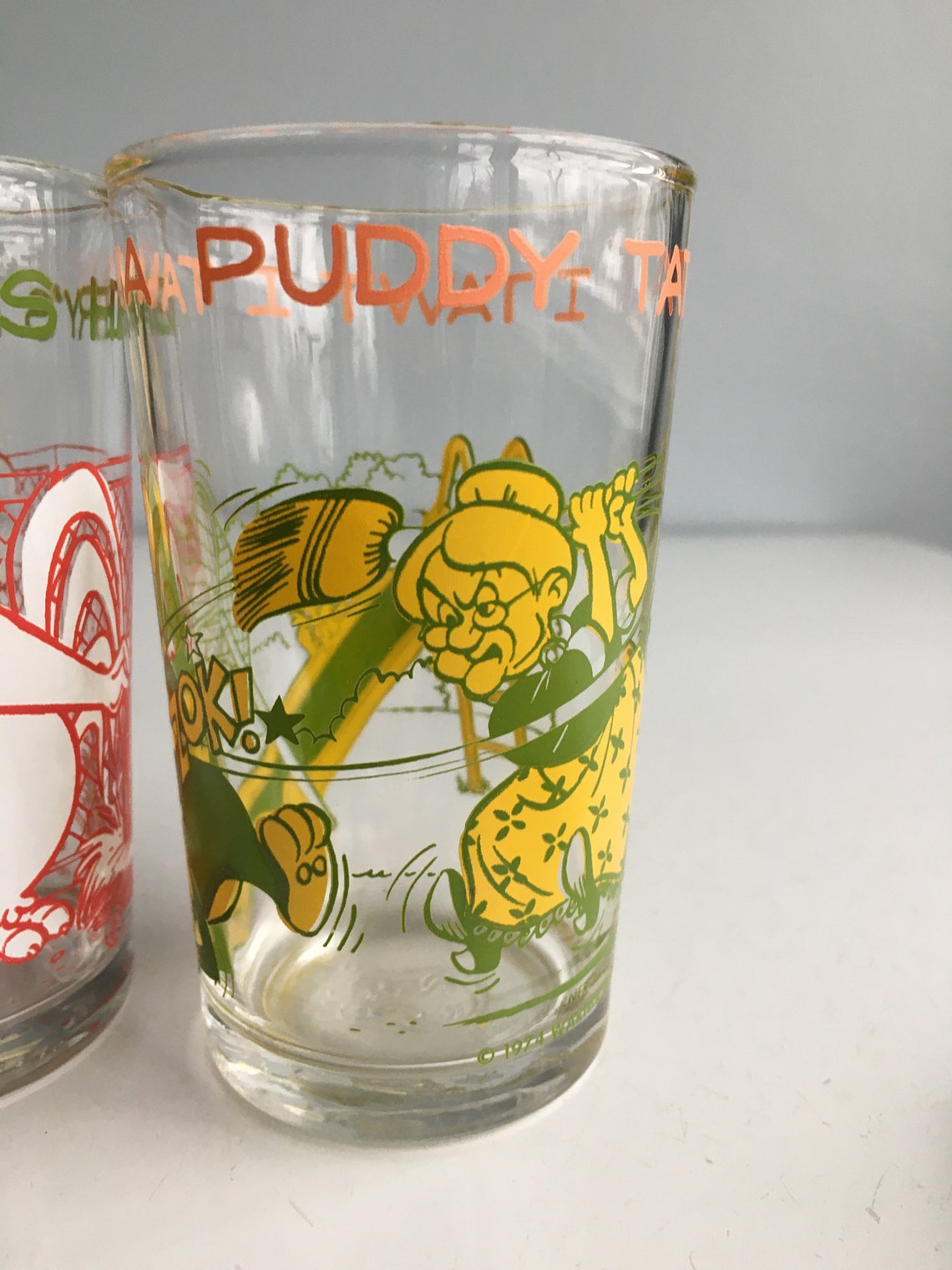 Vintage 1974 Welch's Jelly Glass Looney Tunes Drinking Etsy