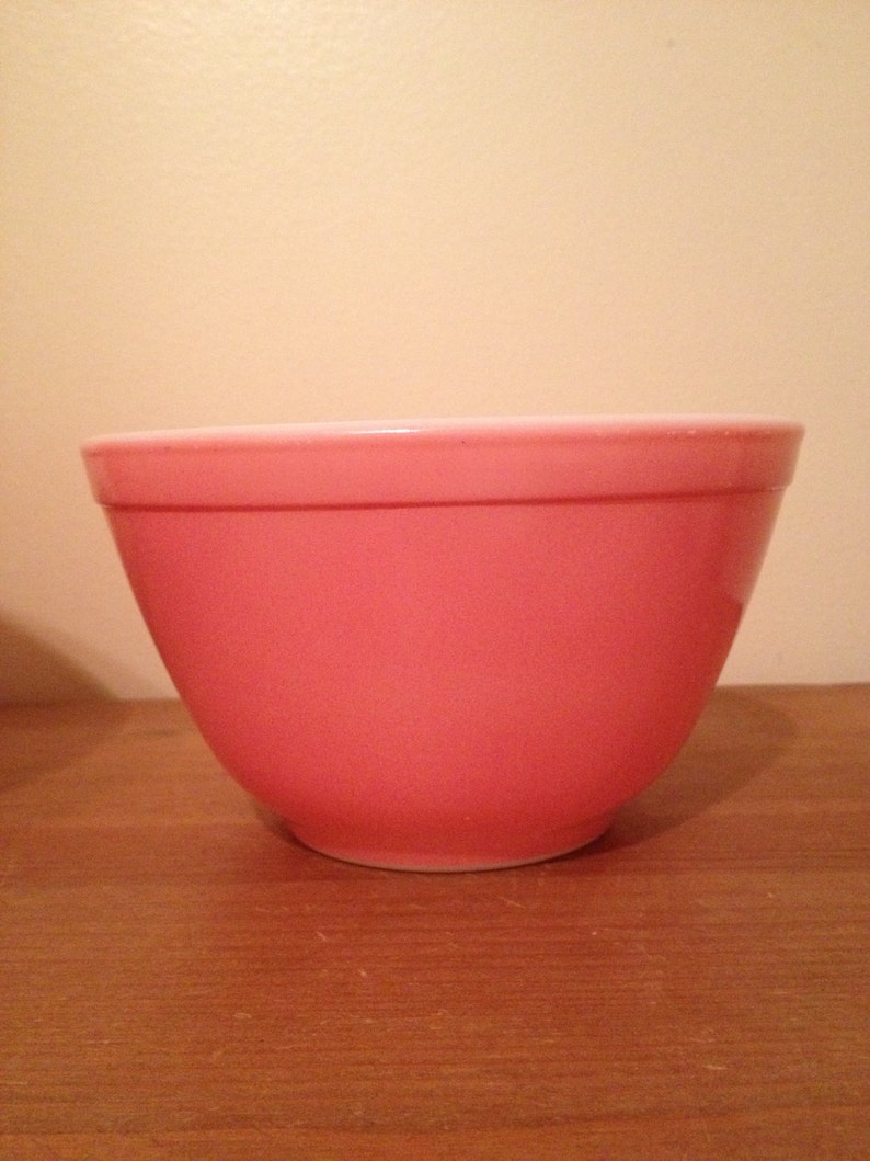 Vintage Pyrex Pink 400 Series Nesting Mixing Bowls Complete Etsy