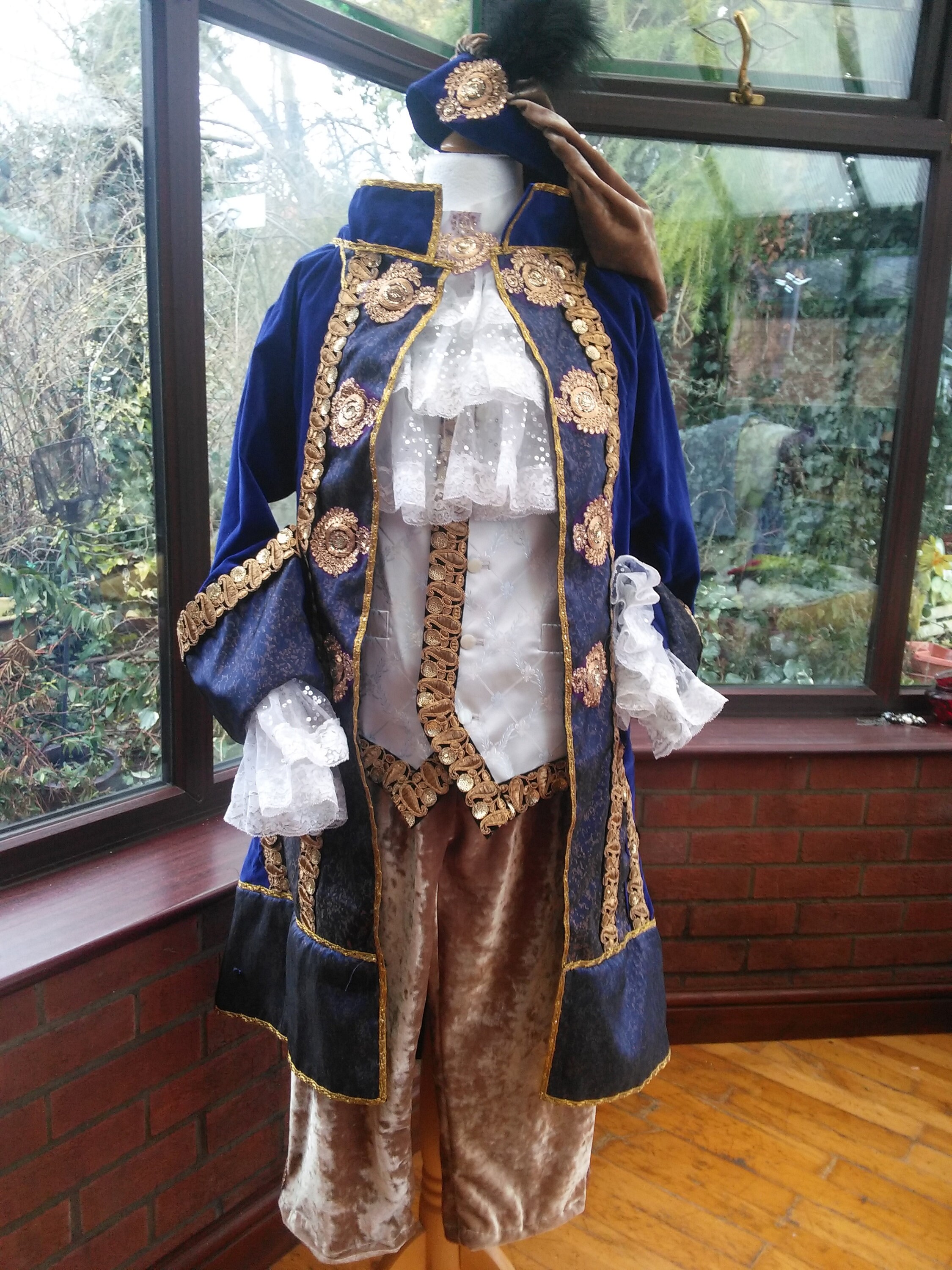 Image of Choice Of Style Custom Made Complete Full Costume To Your Own Measurements & Color Including Hat