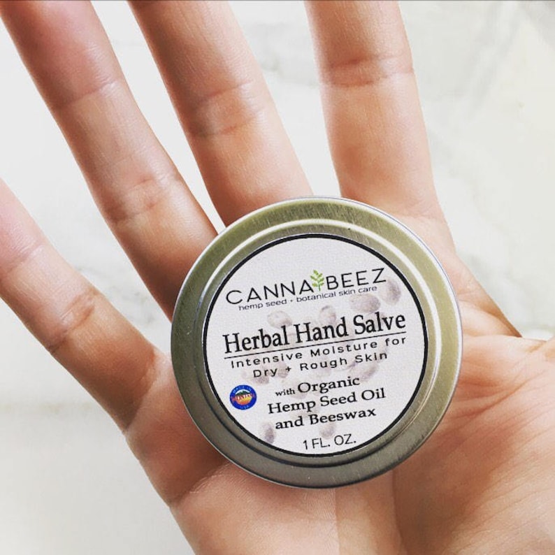 Herbal Hand Salve Organic Hemp Salve Organic Skin Care Intensive