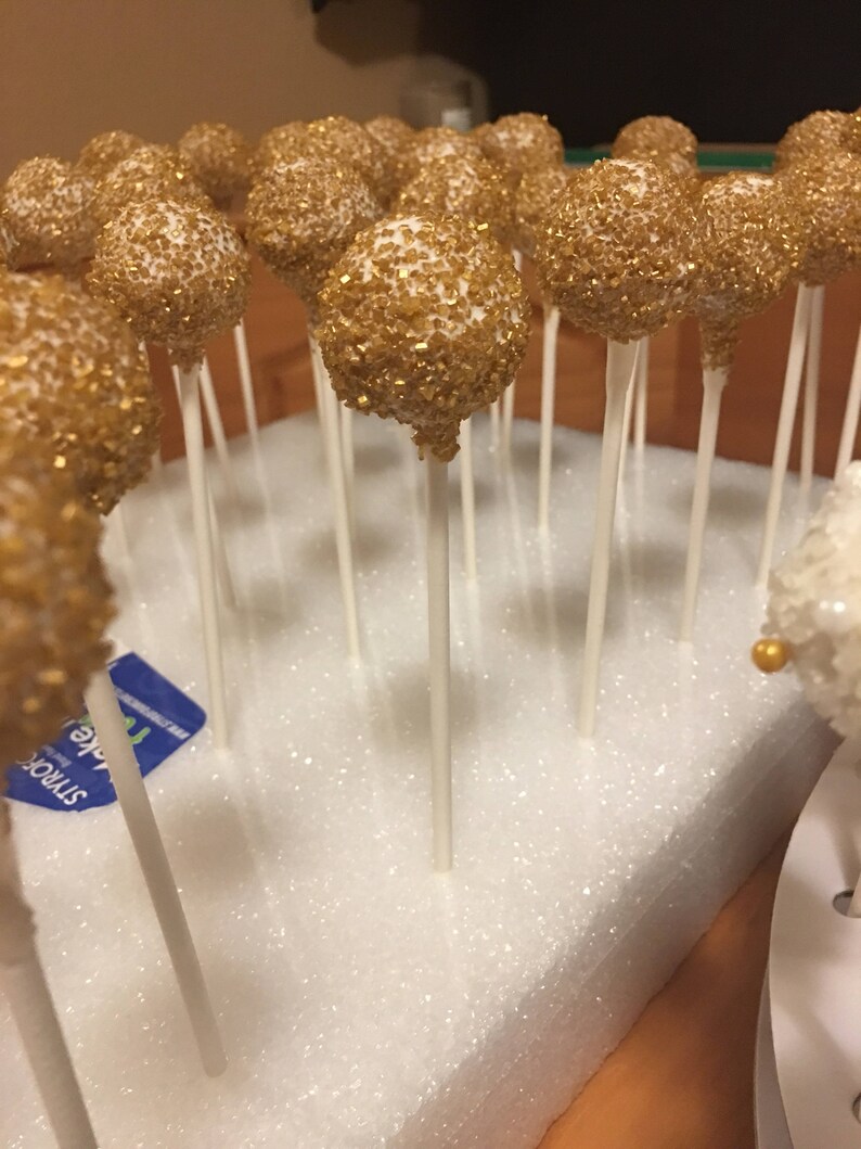 Shimmer Pops/ 1 Dozen / 12 Handmade Handdipped Cake Pops Etsy