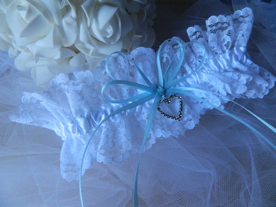Giarrettiere da sposa blu | Acquisti Online su