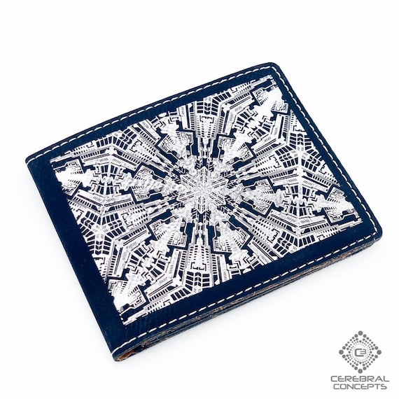 Wallet - Soft Durable Vegan Leather - Laser Engraved 