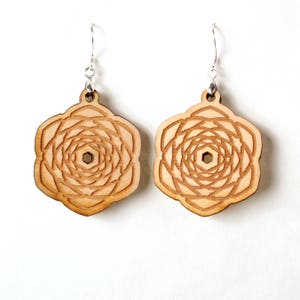 Pineal Pinecone - Sacred Geometry Earrings - Cerebral Concepts