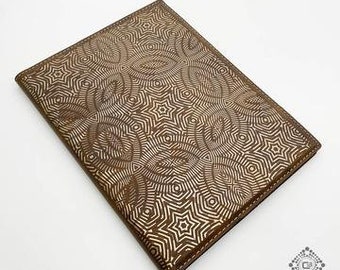 Stargazer - Laser Engraved Journal / Notebook - Vegan Leather - Cerebral Concepts