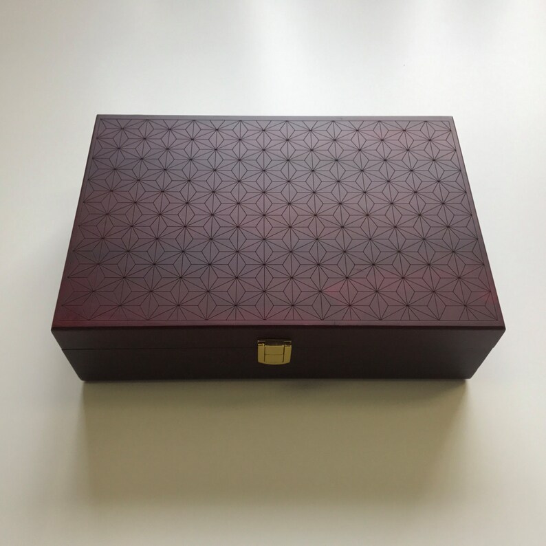 Sacred Geometry Art Jewelry Box Rose Wood Gift Box WITH Etsy