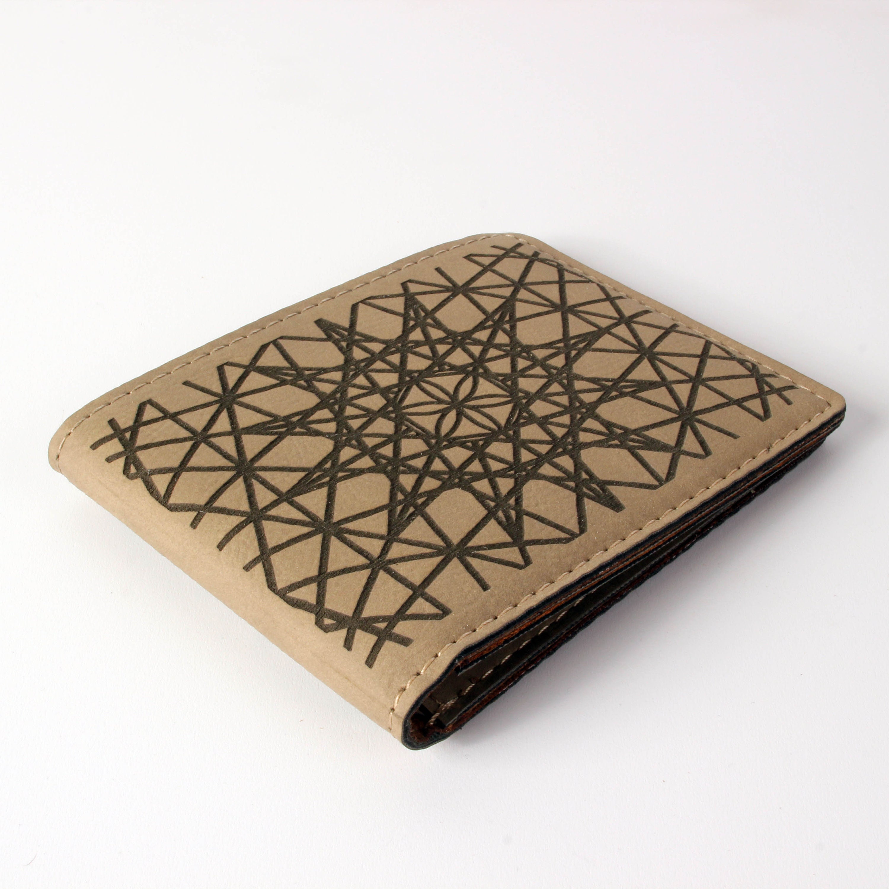 Sacred Geometry Wallet Soft and Durable Vegan Leather Etsy