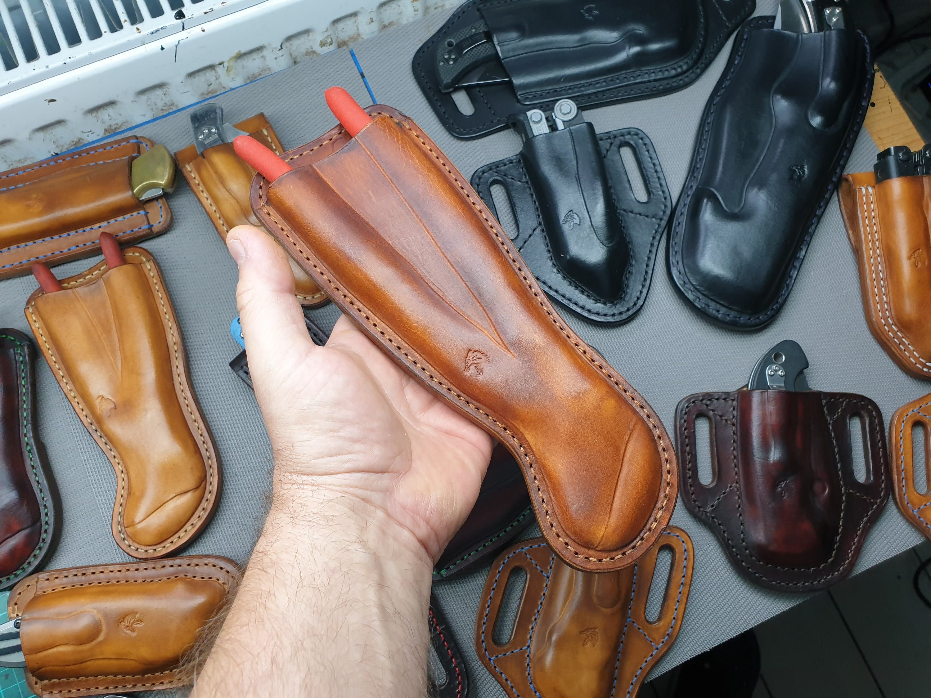 Genuine Leather Belt Carry Case Sheath for Knipex Cobra Etsy Australia