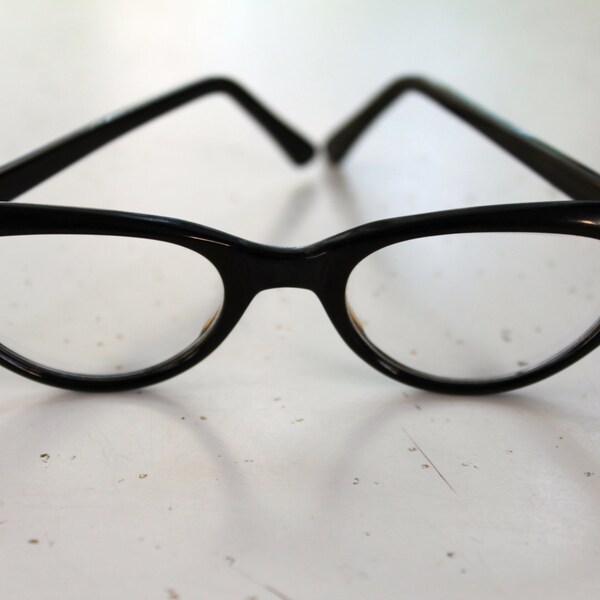 Vintage 60s Cat Eye Glasses Frames Libery Mid Century Retro Mad Men