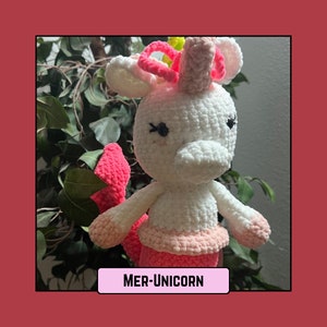 Mermaid Unicorn Plushie