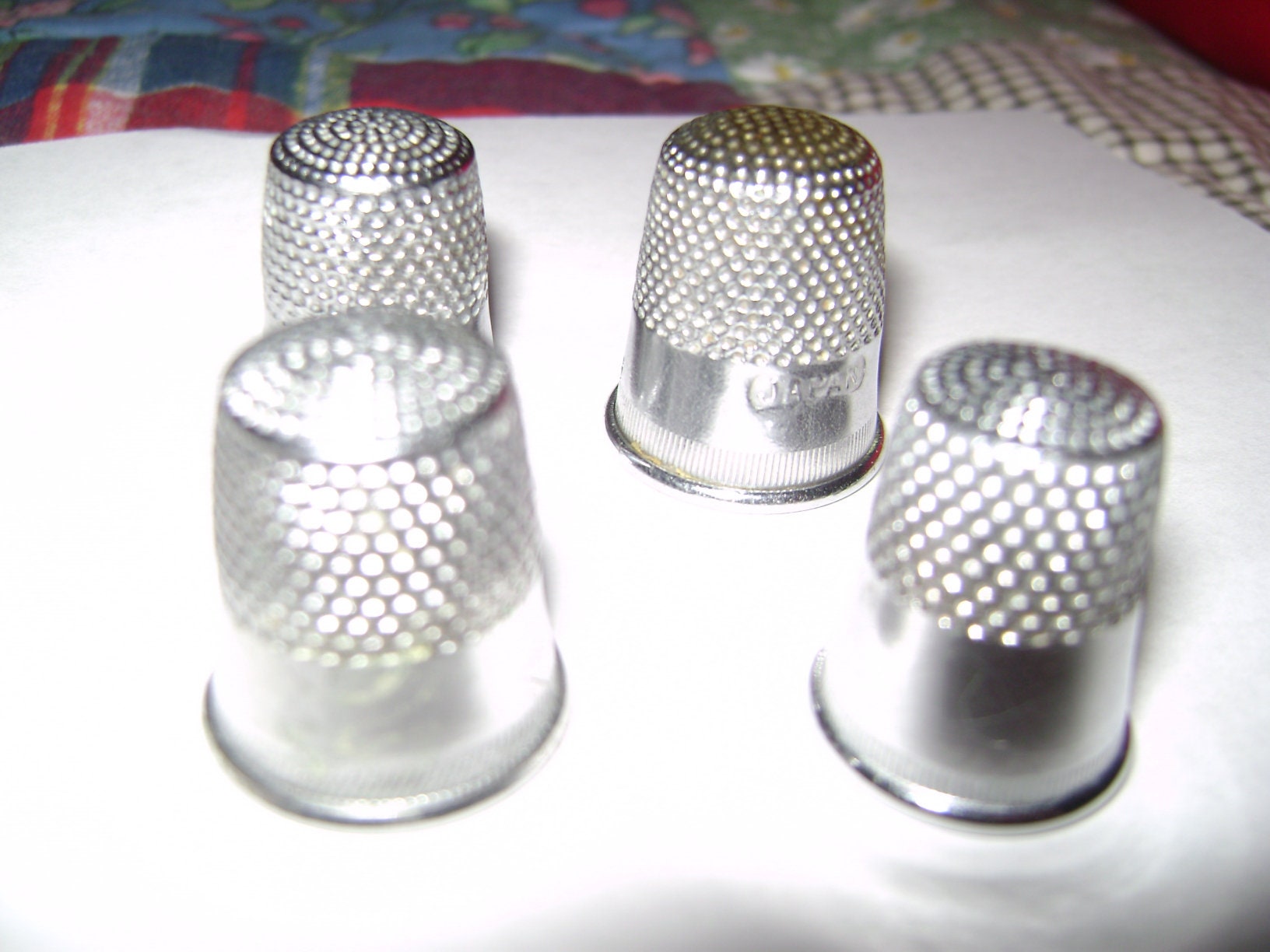 11 Sewing Thimbles Various Sizes Etsy