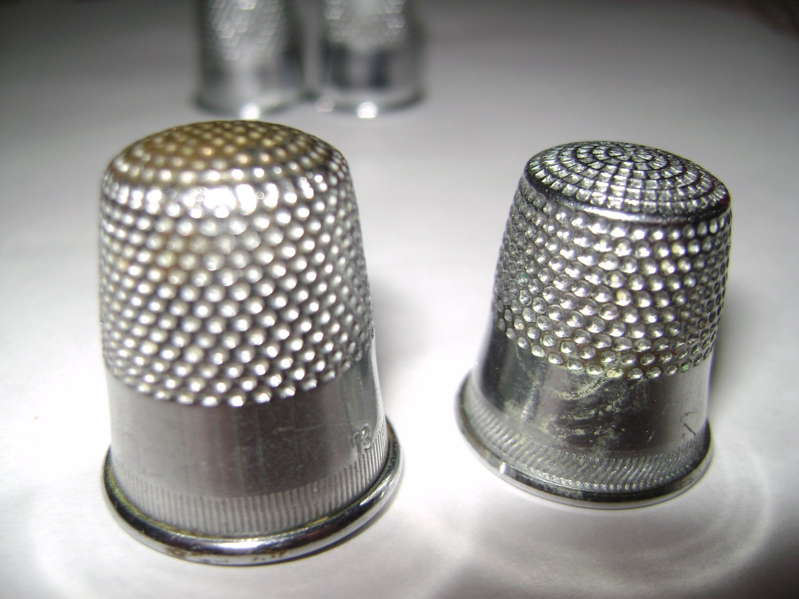 11 Sewing Thimbles Various Sizes Etsy