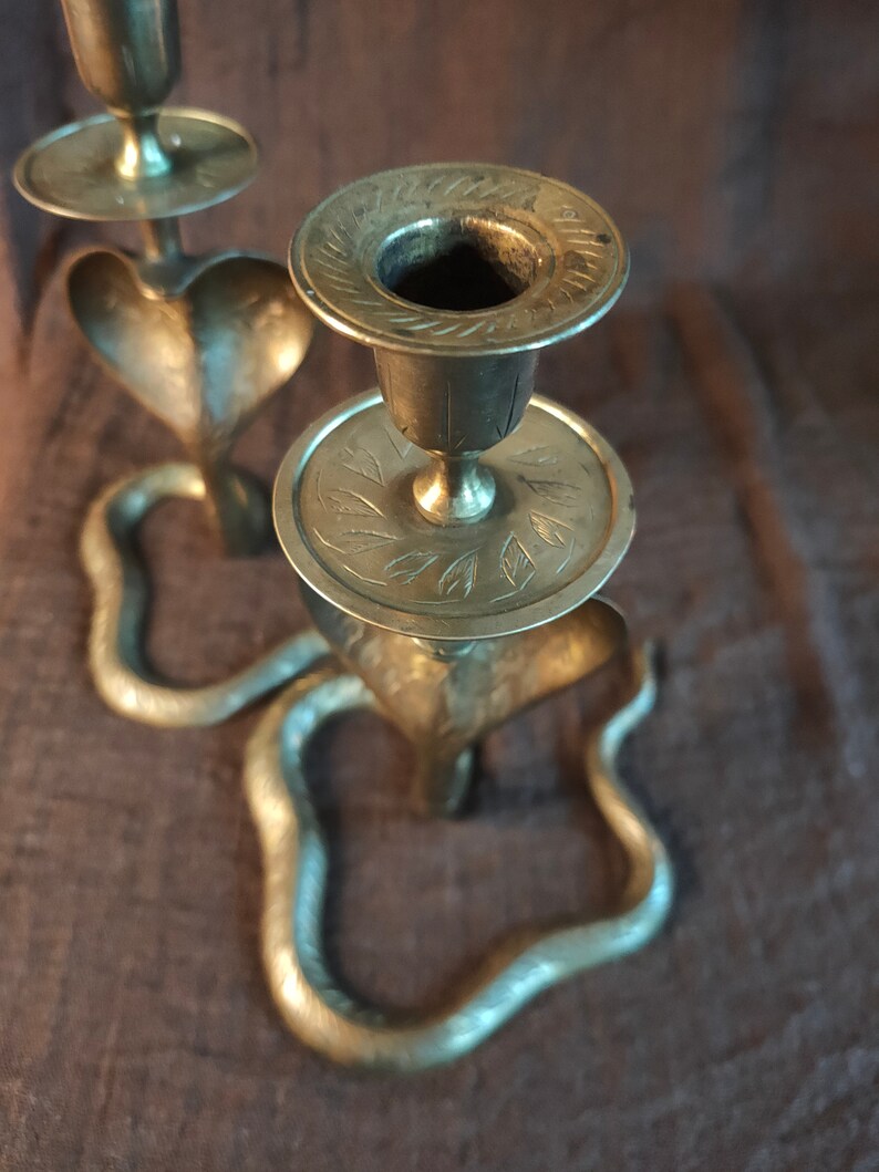 Cobra candleholders image 2