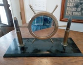 Trench Art Mirror WW2 Antique Military Brass Shells