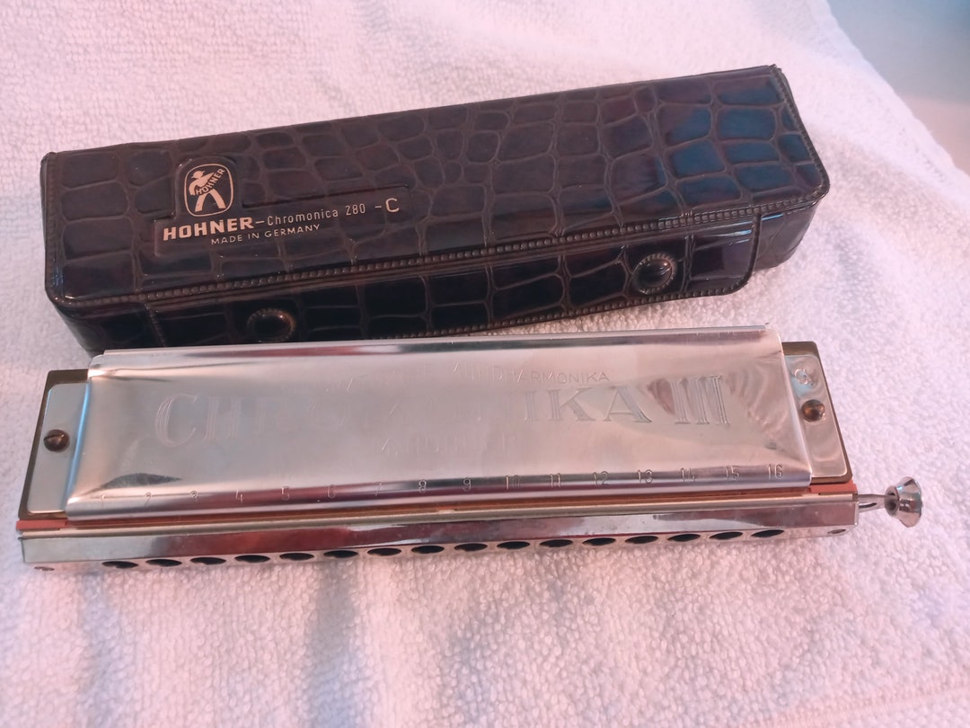 Hohner Chromonica 280 C Harmonica Vintage Etsy