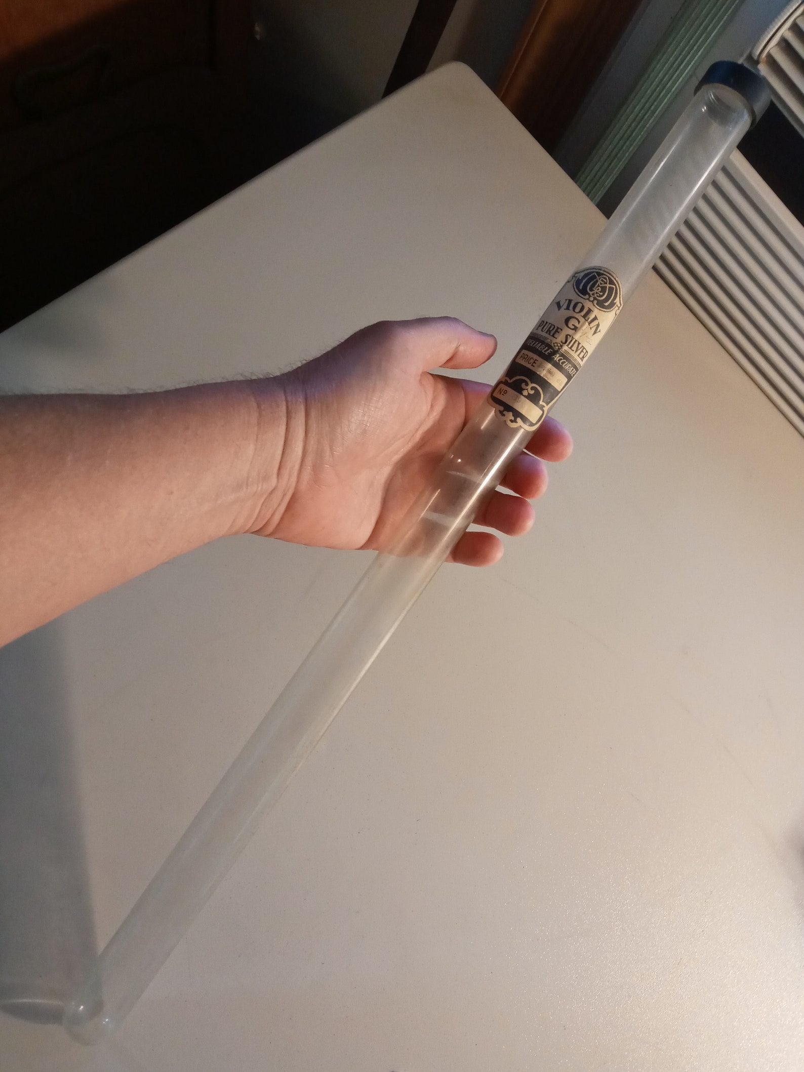 Violin String Glass Tube Victorian 1890's Store Display Etsy