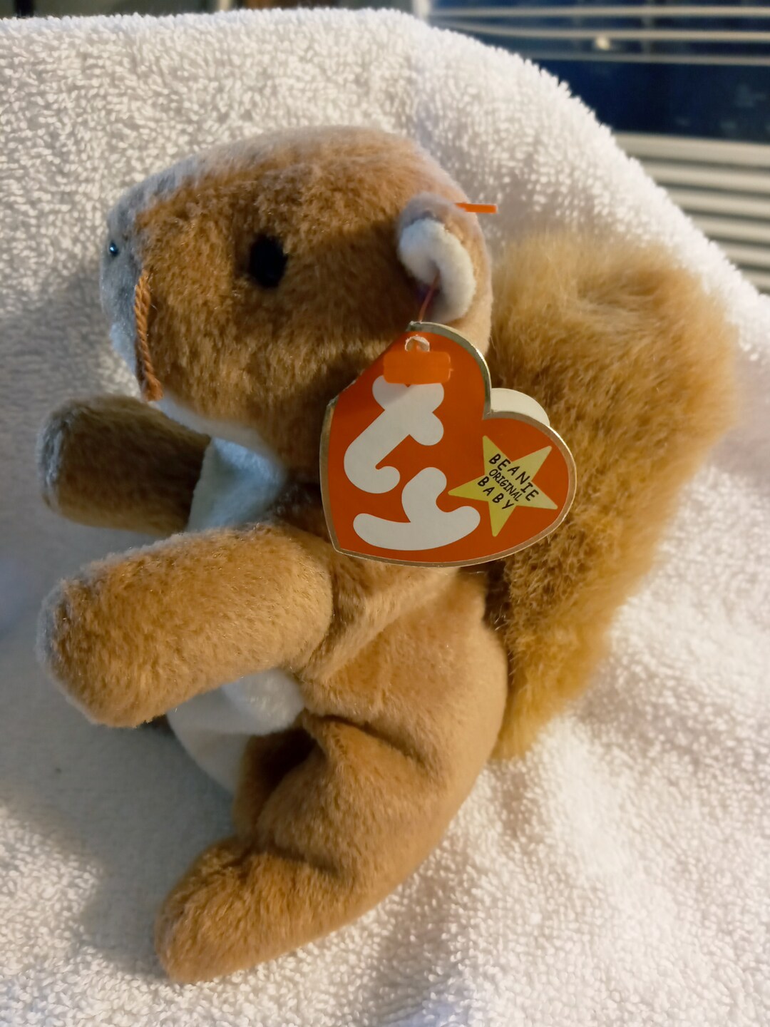 Ty Nuts Beanie Baby 1996 Vintage Plush Toys Etsy