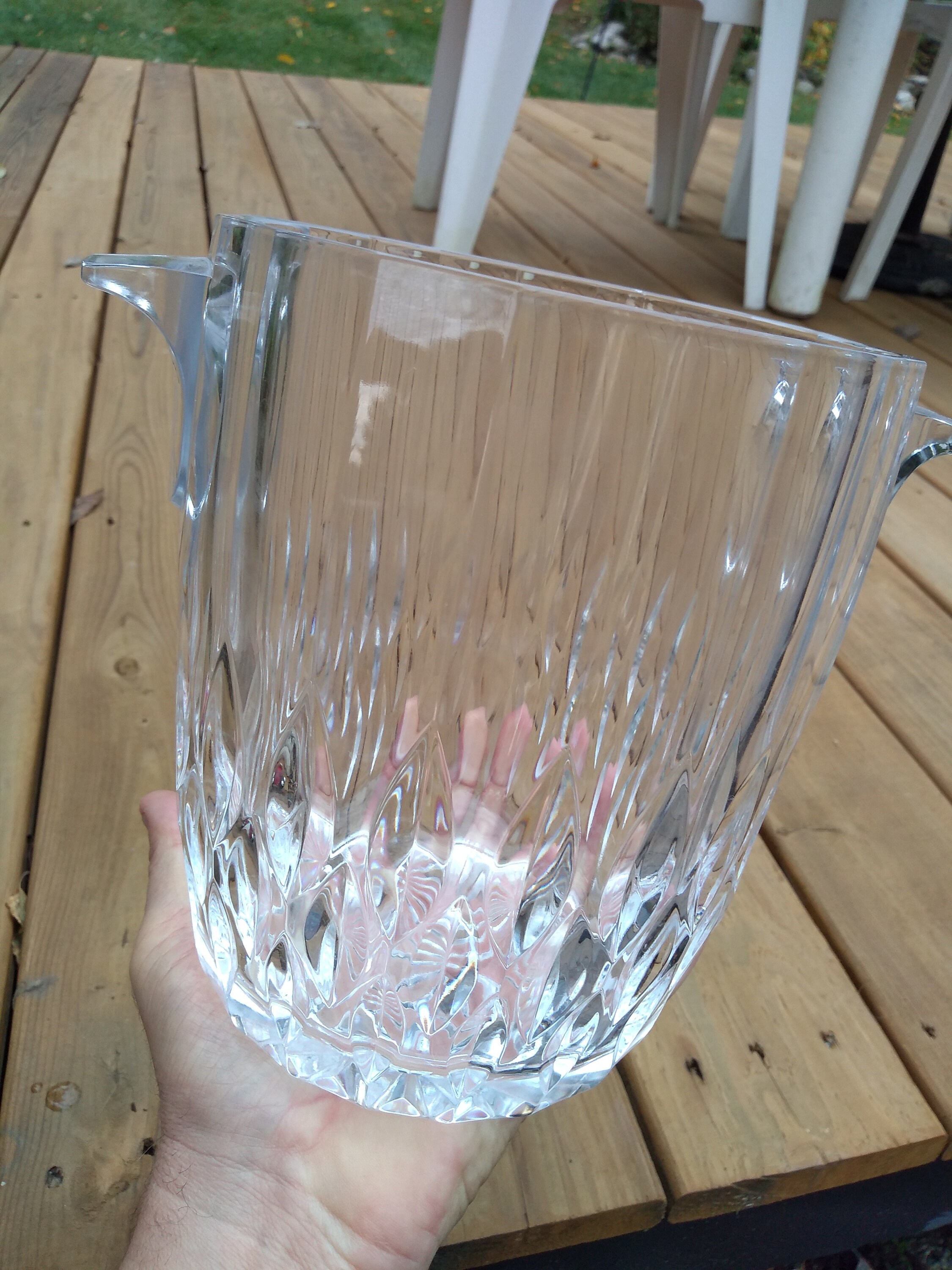 Waterford Crystal Ice Bucket Vintage 1960's Barware Etsy