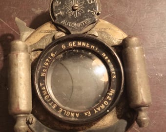 Camera Lens G Gennert No16716 Stigma automatic Early 1900s