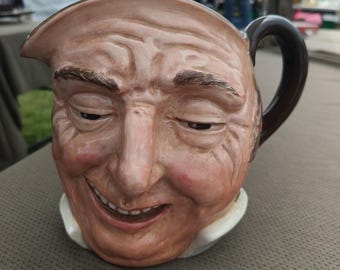 Royal Doulton Farmer John Pottery Pitcher Large