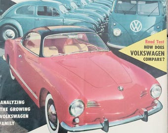 1956 Volks Wagon Motor Trend Magazine